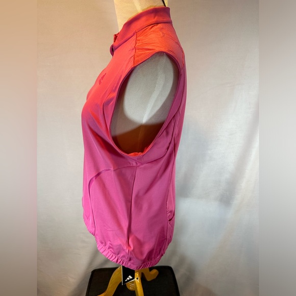 NWT! Adidas Preloved Fuchsia Women's Cycling Jersey - Size 1X (HR4451) - Picture 4 of 13